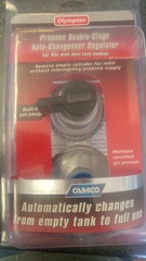 Dual stage auto changeover regulator