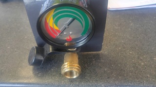 large propane pressure gauge